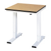 Pracovný stôl, elektricky výškovo prestaviteľný ,MDF doska, nosnosť 300 kg RAU
