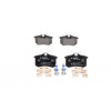 TATechnix Brzdové platničky 87mm VW PASSAT B5.5 (3B3) - Bosch