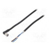 Připojovací kabel M8 PIN 4 úhlový Dél 2m zástrčka 1A PVC