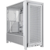 Corsair FRAME 4000D RS midi tower PC skrinka biela; CC-9011291-WW
