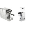 Stone Espresso Mine Premium + Rocket Espresso FAUSTINO 3.1, white