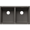 Blanco Subline 350/350 U Granitový drez bez príslušenstva (Colour Unit) - Sivá vulkán