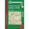 Mapy 39 Stredné Povltavie, Zvíkov, 7. vydanie, 2018 - laminovaná turistická mapa