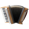 Alpenklang Pro Akordeón III 96 basov – diatonický, jelša, biely mech