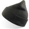 Atlantis Headwear Čepice Wind-S, pletená COT33022067099-dark grey Šedá tmavá UNI