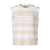 Goldbergh Mimi Sleeveless Top Champange/White