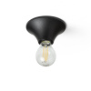 RENDL BOY stropná čierna plast 230V LED E27 11W IP44