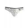 KARL LAGERFELD BEACHWEAR Perfektné Dámske Plavky Spodný diel Biela