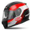 přilba Apex Jawa, CASSIDA (červená/černá/šedá, balení vč. Pinlock folie) S (55 až 56 cm)