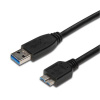 PREMCORD PremiumCord Kabel Micro USB 3.0 5Gbps USB A - Micro USB B, MM, 3m PR1-ku3ma3bk