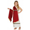 Kostým pre dievča - Grécka cisárovná grécka bohyňa Roman 129-144 cm (Super outfit rímskych gréckych žien 134/140 85953 BZ)