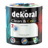 Farba na - Dekoral CLEAN COLOR 2,5L šedá Marshmallow satén (Farba na - Dekoral CLEAN COLOR 2,5L šedá Marshmallow satén)