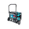 HERON 8896147 Elektrocentrála rámová benzínová 3F, 8,2kW, 17HP, podvozok, elektrický štart