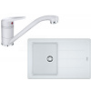 Set Franke G68 (dřez BFG 611-78 Bílá-led + baterie FC 9541.094 Bílá-led) 114.0365.166