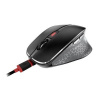 Wireless mouse USB+Bluetooth black recha JW-8600