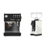 Ascaso Steel DUO PID, Black&Wood + Eureka Mignon Specialita, BL white