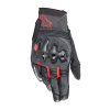 rukavice MORPH SPORT, ALPINESTARS (černá/červená fluo/tmavě šedá) 2024 M120-753