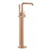 Grohe Essence - Vaňová batéria do podlahy, kefovaný Warm Sunset 23491DL1