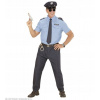 Kostým policajta Widmann veľkosť M, modrý