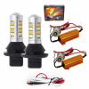 2v1 LED DENNÉ SVETLÁ + SMEROVKY DRL PY21W BA15s VSTAVANÝ AUTOMAT