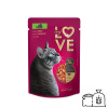 My Love kapsička pre mačky s hovädzím mäsom a mrkvou v želé 85g