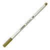 Vláknový fix s flexibilným štetcovým hrotom STABILO Pen 68 brush matná zelená [1 ks]