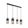 GLOBO SCARFINA 15718-4 závesné svietidlo 4xE27, max. 60W 230V