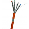 DATACOM S/FTP drôt CAT7 LSOH,Eca 500m cievka, plášť oranžový 1216