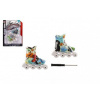Teddies Brusle prstové plast 6cm se šroubovákem mix barev na kartě