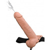 Fetish Strap-On 9 pripínacie duté striekajúce dildo