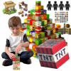 IMex Toys Magnetická stavebnica 88 ks v štýle Minecraft