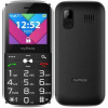 Mobilný telefón myPhone Halo C Senior (TELMYSHALOCBK) čierny