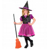 KOSTÝM FIALOVÁ ČARODEJNICA ČARODEJNICE HALLOWEEN 128