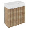 Sapho LATUS IV STRIP umývadlová skrinka 49,5x50x25cm, dub alabama LT410-2322
