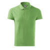 MALFINI Polokošile Cotton 212, krátký rukáv, pánská MAL-2123918 3XL Zelená tráva