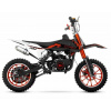 Motocykel Minicross XTR 702 49CC 2T E-Start čierno-červená