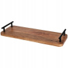 DekorStyle Servírovací podnos UNDERSO 40x15 cm akátové dřevo