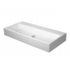 Duravit Vero Air - Umývadlo, 100x47 cm, bez prepadu, bez otvoru na batériu, s WonderGliss, biela 23501000701