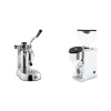 La Pavoni Stradivari Professional Lusso + Rocket Espresso FAUSTINO 3.1, chrome