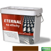 ETERNAL® NA STŘECHY Barva akrylátová Odstín (barva): 309 hnědá, Hmotnost: 10 kg