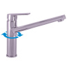 Arttec Drezová batéria COLORADO, Farba: chróm, Rozmer: 1/2'' CO104.5