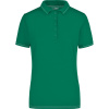 James & Nicholson Polokošile JN 568, žerzejová, elastická, krátký rukáv, dámská COT02056858604-irish green XL Zelená irish/bílá