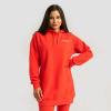 Dámska Longline mikina Limitless Hot Red - GymBeam Veľkosť: L, Veľkosť oblečenia: L