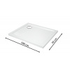 Aquatek SMC 100 x 70 cm SMC100X70 (Sprchová vanička z tvrdeného polyméru + ORIGINÁL SIFÓN)