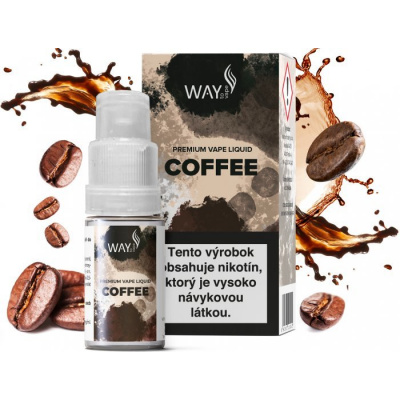 WAY to Vape liquid - Coffee 10ml / 3mg