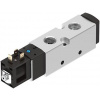 Pneumatické elektromagnetické ventily, řada: VUVS G 3/8 5/2 Solenoid zařazený, max. průtok: 1600L/min Festo
