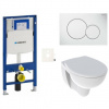 Závesný WC set Geberit do ľahkých stien / predstenová KOLO Rekord SIKOGES4K6