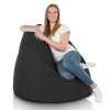 Sedací vak BAG Sako XXL Nylon vodeodolný Farba: 19. Čierny