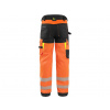 Nohavice CXS BENSON výstražné, pánske, oranžovo-čierne, veľ. 50