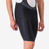 Castelli NANO FLEX PRO RACE nohavice Farba: 010 čierna, Veľkosť: XL Pánske zateplené cyklistické krátke nohavice s trakmi
